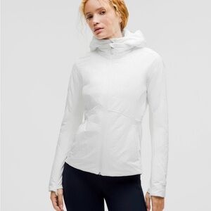 lululemon Another Mile Jacket – White – Size 14